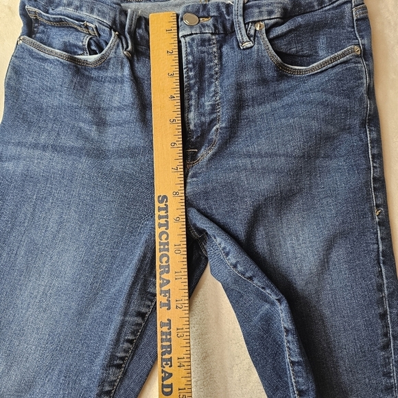 Good American 8 29 Waist Classic Blue Women's Jeans Denim Skinny - Picture 3 of 8